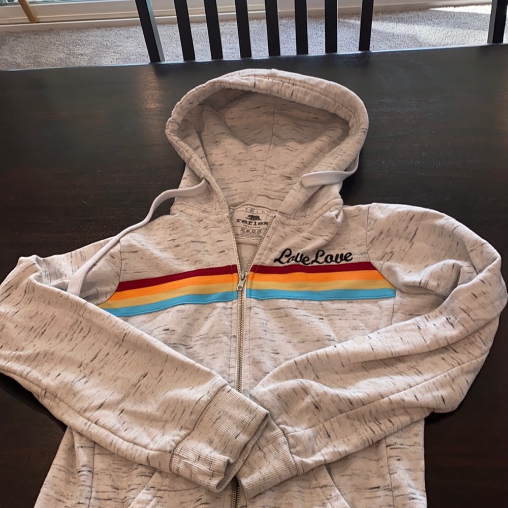Reflex hoodie sz medium love